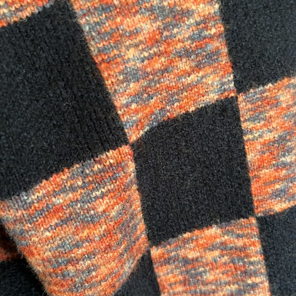 Madewell Multicolor Checkered Sweater - Picture 8 of 9